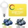 SYXKJ LED Light Bulb, E17 Base, Motion Sensor, 9W, 1000LM, Equivalent To 80W Incandescent Bulb, Light Sensor, Energy Saving, Warm White, 2-Pack