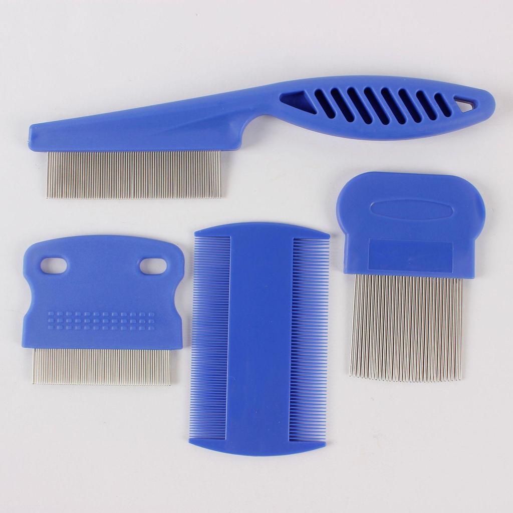 Pet Flea & Egg Removal Stainless Steel Grooming Comb for Dogs & Cats