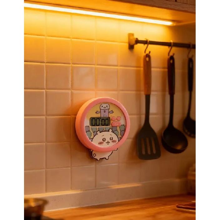 Cute Chiikawa Timer Alarm Clock Kitchen and bedroom timer cartoon Chiikawa Magnetic alarm clock room decoration Girl's Gift