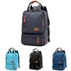 Versatile Large-capacity Canvas Schoolbag Perfect For Laptop And Daily Essentials