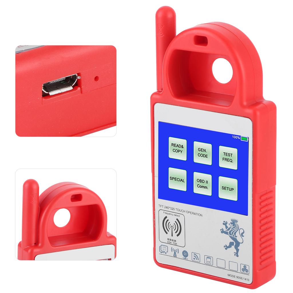 Programador de Llaves Transpondedor Mini CN900 Diagnóstico para Chips 4C 46 4D 48 G