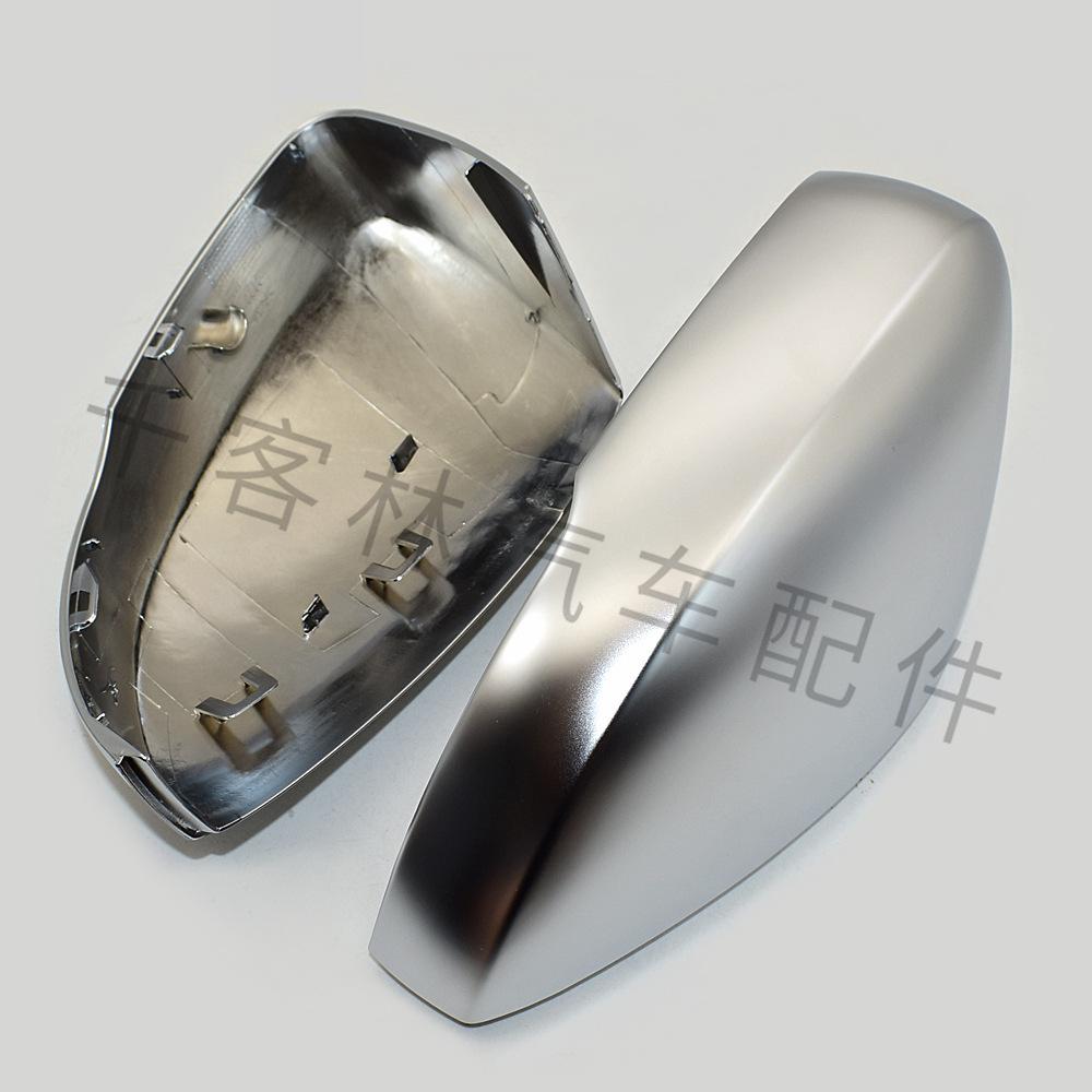 Compatible with Volkswagen POLO 6R 6C Electroplated Matte Silver Rearview Mirror Housing
