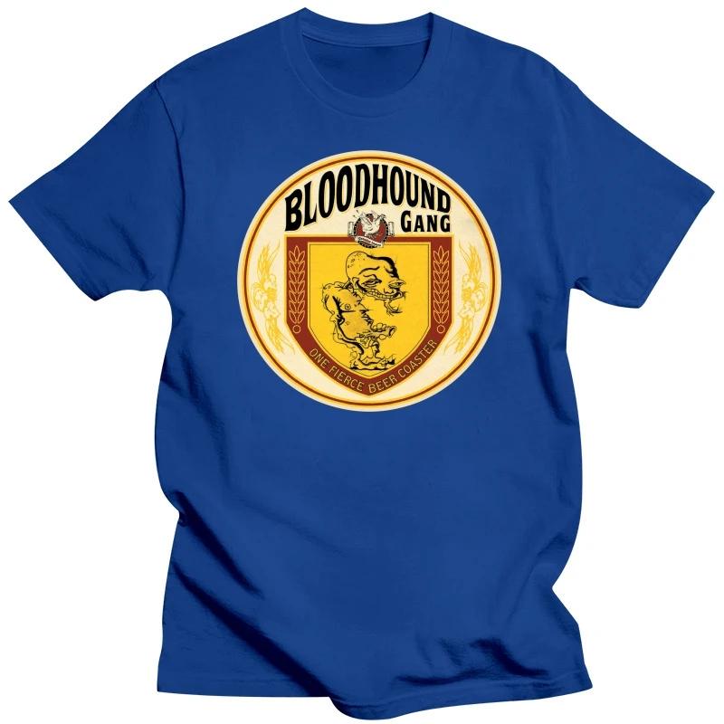 

fashion heavyweight Hot Sale vintage Summer Round Collar Popular BLOODHOUND GANG FIERCE BEER COASTER Mens Black T-Shirt S-5XL XL