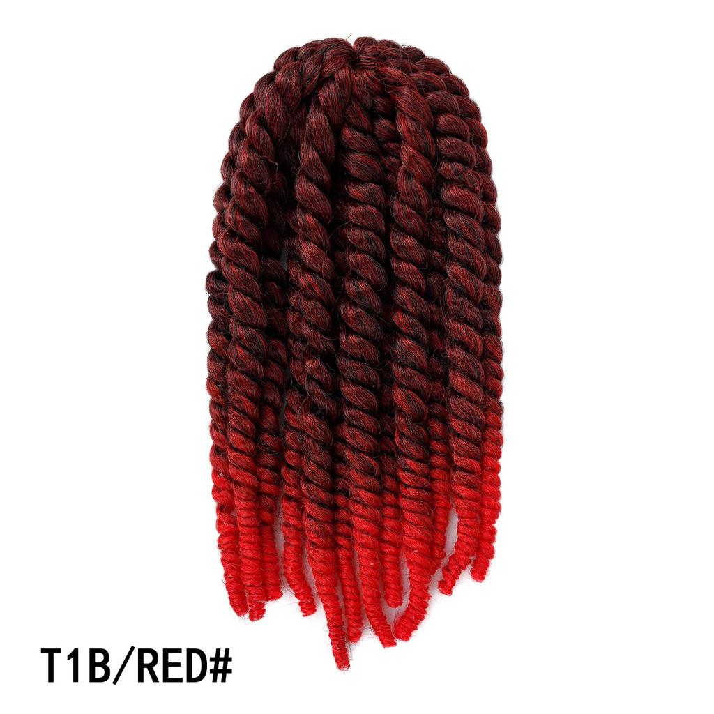 MAMBO Twist Braids Pre-Twisted Two Strand Twist Crochet Hair Synthetic Braiding Hair Extensions for Women Protective Style