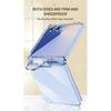 Shockproof Armor With Ring Holder Phone Case For Galaxy Z Flip 7 6 5 4 3 For Samsung Z Flip7 ZFlip7 flip6 5G Hard PC Back Cover