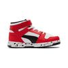 Puma Rebound LayUp Little Kid Speckled - High Risk Red Kids Sneakers White Black 386925-01