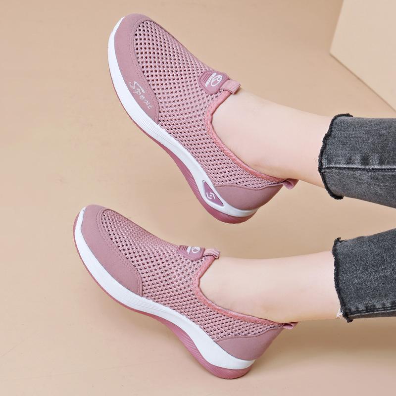 New spring and summer women's sports shoes versatile running mesh shoes student shoes casual women's shoes