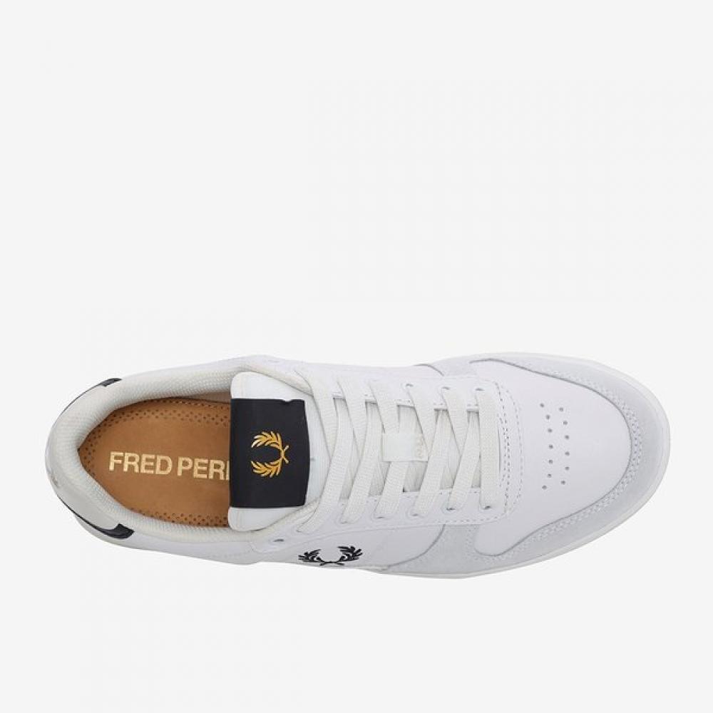 Fred Perry Men S SneakerS B300 Leather Sfpm2314163 303 Nv