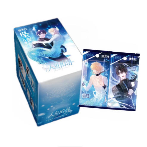 Genuine The Falling Merman Cards Vol.5 Island Imprint Liuying Edition Rim Baud Bai Novel Peripheral Anime Collection Cards Toys