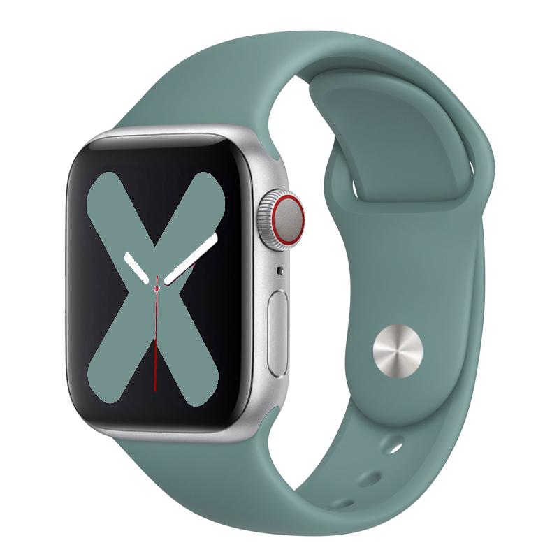 Strap For Apple Watch bands 44mm 45mm 40mm 41mm 42mm 46mm Sport Silicone correa smartwatch Bracelet iWatch Series 10 9 8 11 SE 3