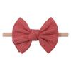 1/2Pcs/Lot Newborn Baby Headband Bows Nylon Baby Girl Headbands Elastic Soft Hair Bands For Children Baby Hair Accessories Kids