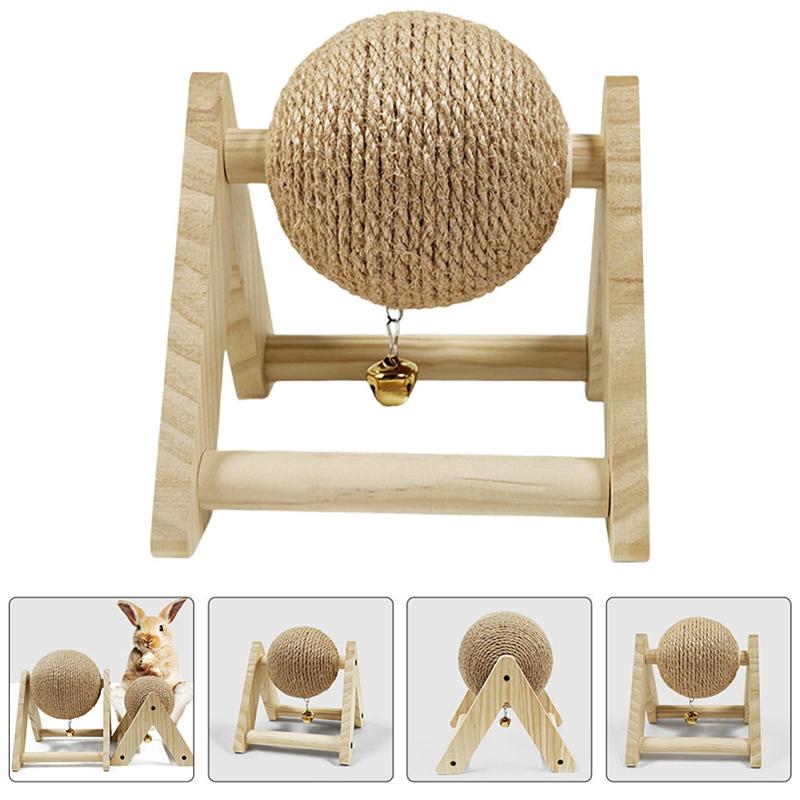 M-Modern-Pet Cat Cat Scratching Scratcher Bunny Chewing Snack Sisal Grinding Claw Board Bunny Scratch Eas