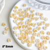 Hot Selling New Dry Rose Nail Art Accessories Gradient Dye Nail Decorations Resin Carved Camellia Accessories