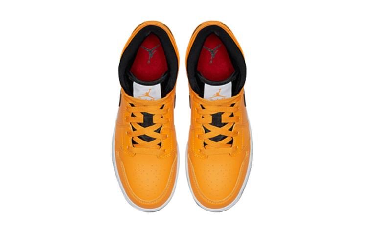 Jordan 1 Mid GS University Gold 554725-700