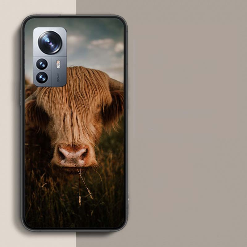 

Cute Highland Cow Phone Case For Redmi Note 15 Pro 5G 14 13 12 Pro Plus 11 11T 11E 11S 10 Pro 10S 9 9S Cover Cell Clear with Sui Redmi Note 14 Pro 5G