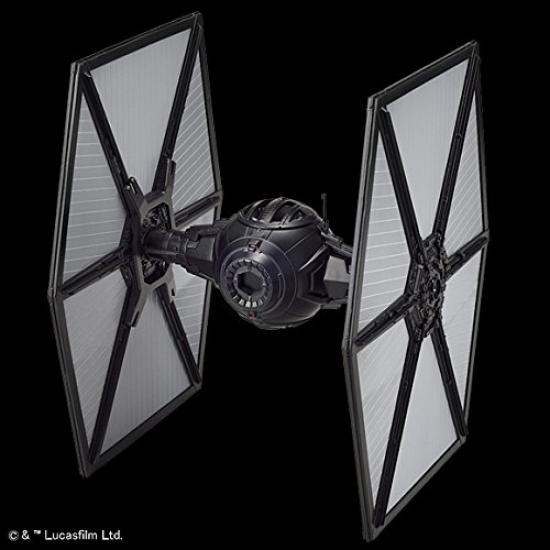 Plastikový model stíhačky TIE Star Wars prvního řádu BAN203218 1/72