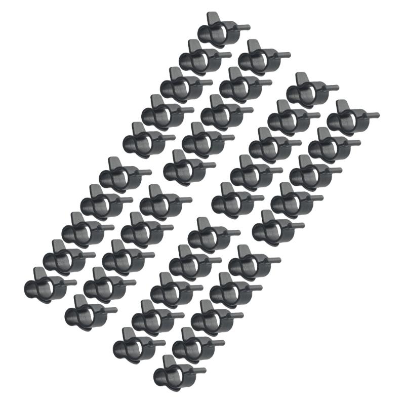 40pack Durability Sun Resistant Outdoor Shelter Hook Secure Antislip Grip for Camping Picnics and Winds Conditions