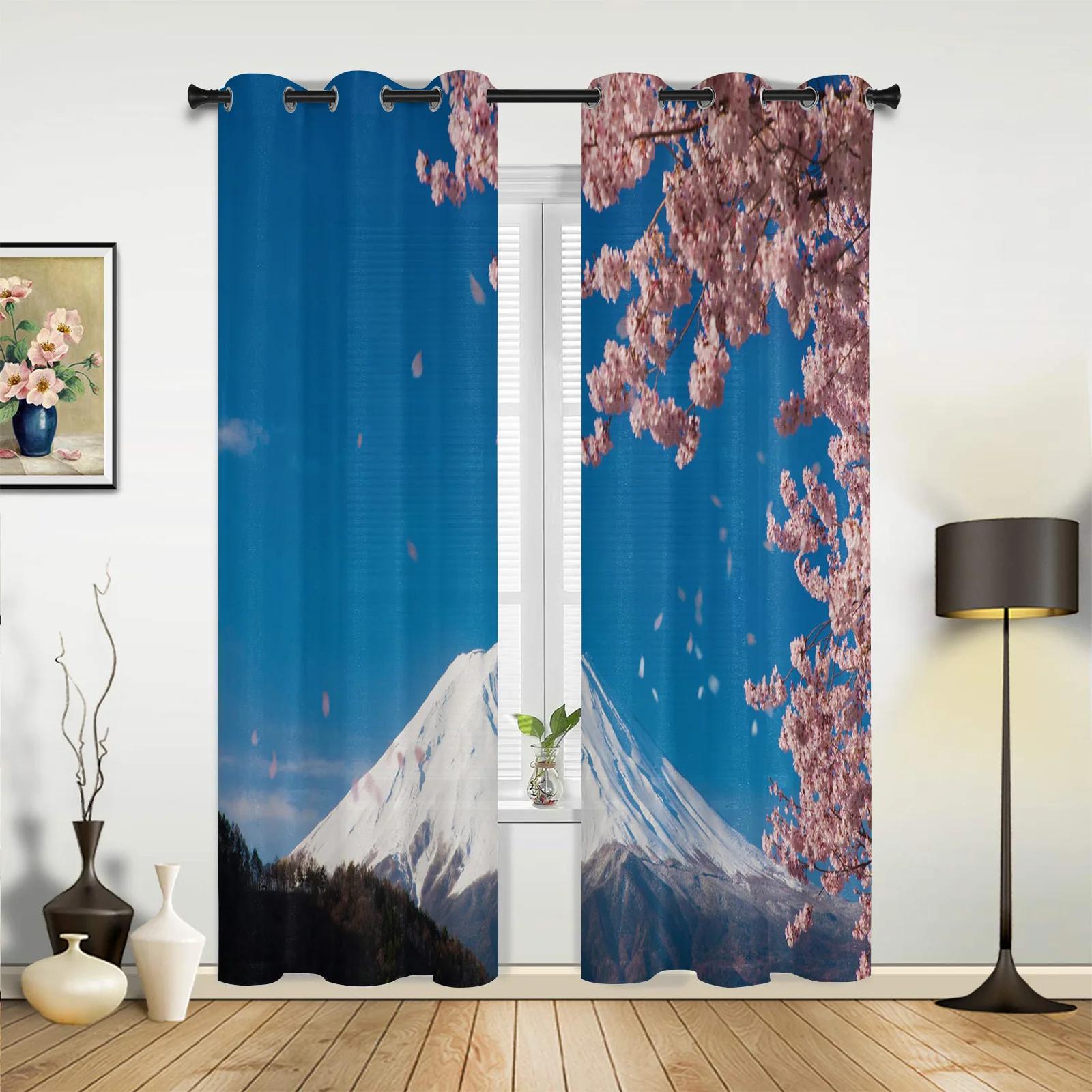 

Кімнати в японському стилі Двері Квіти Хол Штори для вітальні Кухні Спальні хлопчика дівчинки Довга віконна штора Кортини Домашній декор 135W x 60H(cm) x1