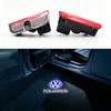 For VW 2Pcs Car Logo Door Logo Courtesy Lamp Laser Projector HD Welcome Light For VW Passat CC Lamando Touran Touareg Tiguan Eos Golf ER1