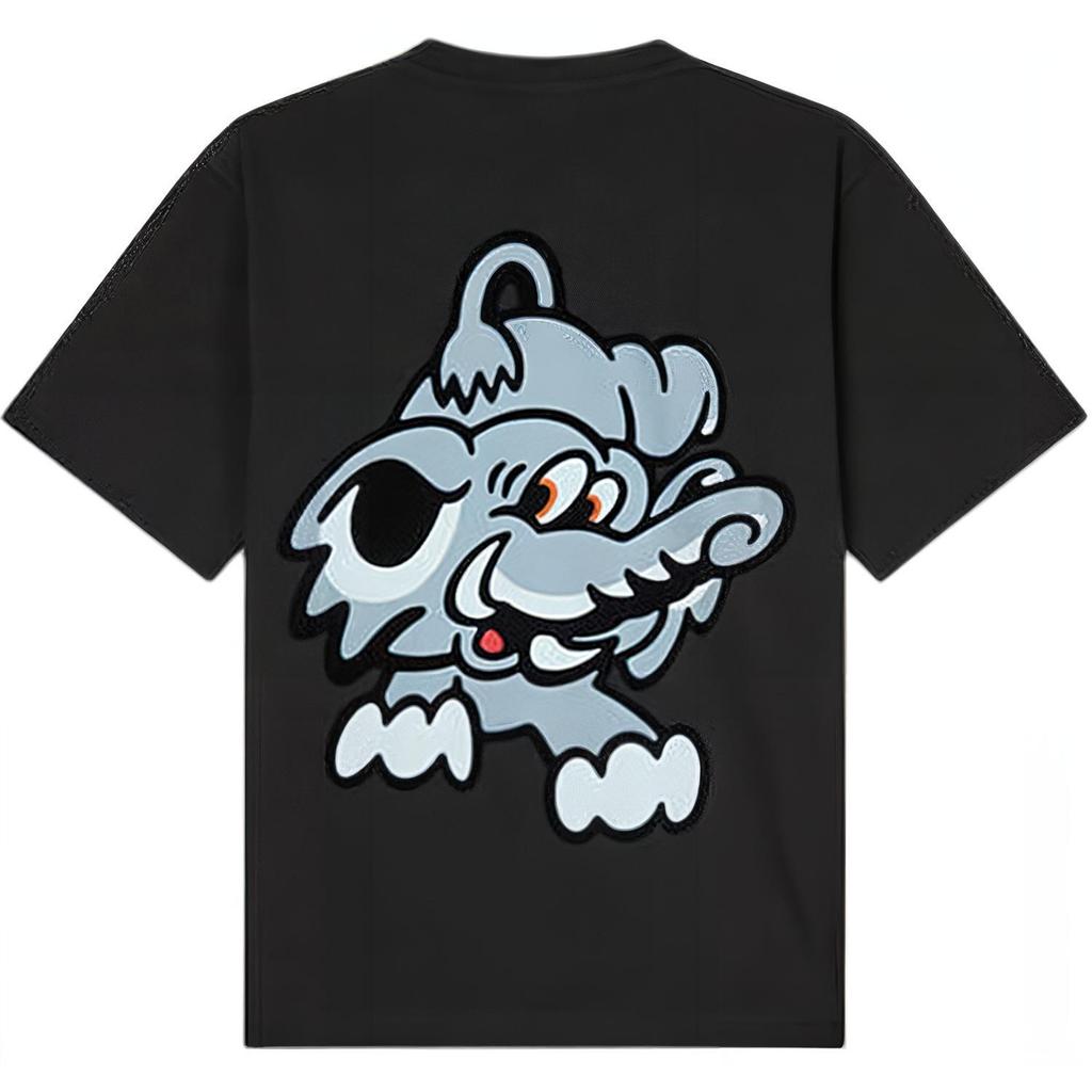 Kenzo Camiseta de cuello redondo con logo flocado X Verdy FF55TS4994SG-99J