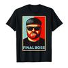 Funny Viral Bower Haircut Ibiza Final Boss Meme Club Summer T-shirt For Men Women 100% Cotton T Shirts Short Sleeve Tops P399