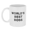 350ml Keramiktasse Dunder Mifflin Worlds Best Boss Wasserbecher Persönlichkeit Büro Kaffeetasse (Weiß) Neuankömmling