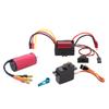 Brushless Upgrade Kit Motor Esc Receiver Remote Controller Servo Set For Wltoys A959 A979 A959-B Rc