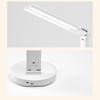 Folding Desk Light Cordless Foldable Tabletop LED Lamp Double Light Source 3 Lighting Modes Rechargeable Bedside Light For