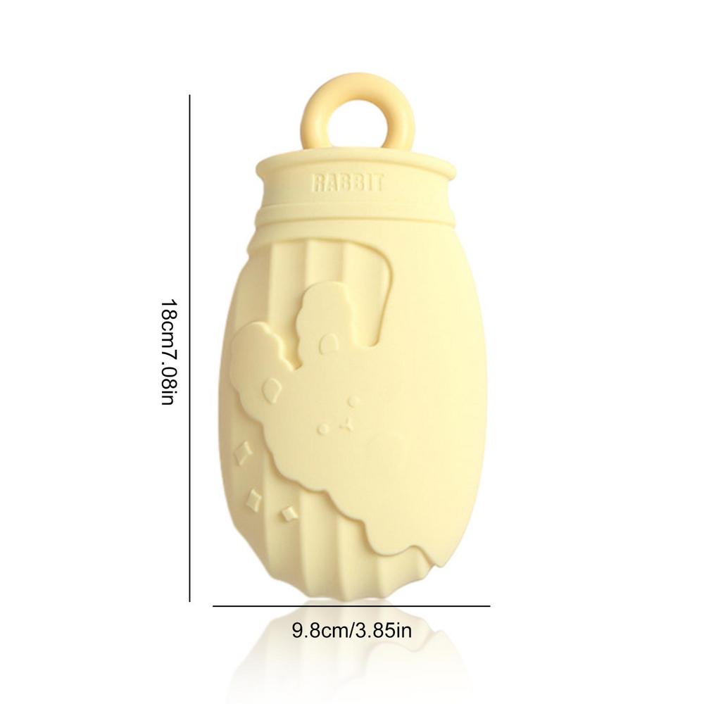 Hot Water Bottle Mini Silicone Water Refillable Compress Bag With Cover For Girls Portable Cold/Hot Compress To Cool/Warm Hands