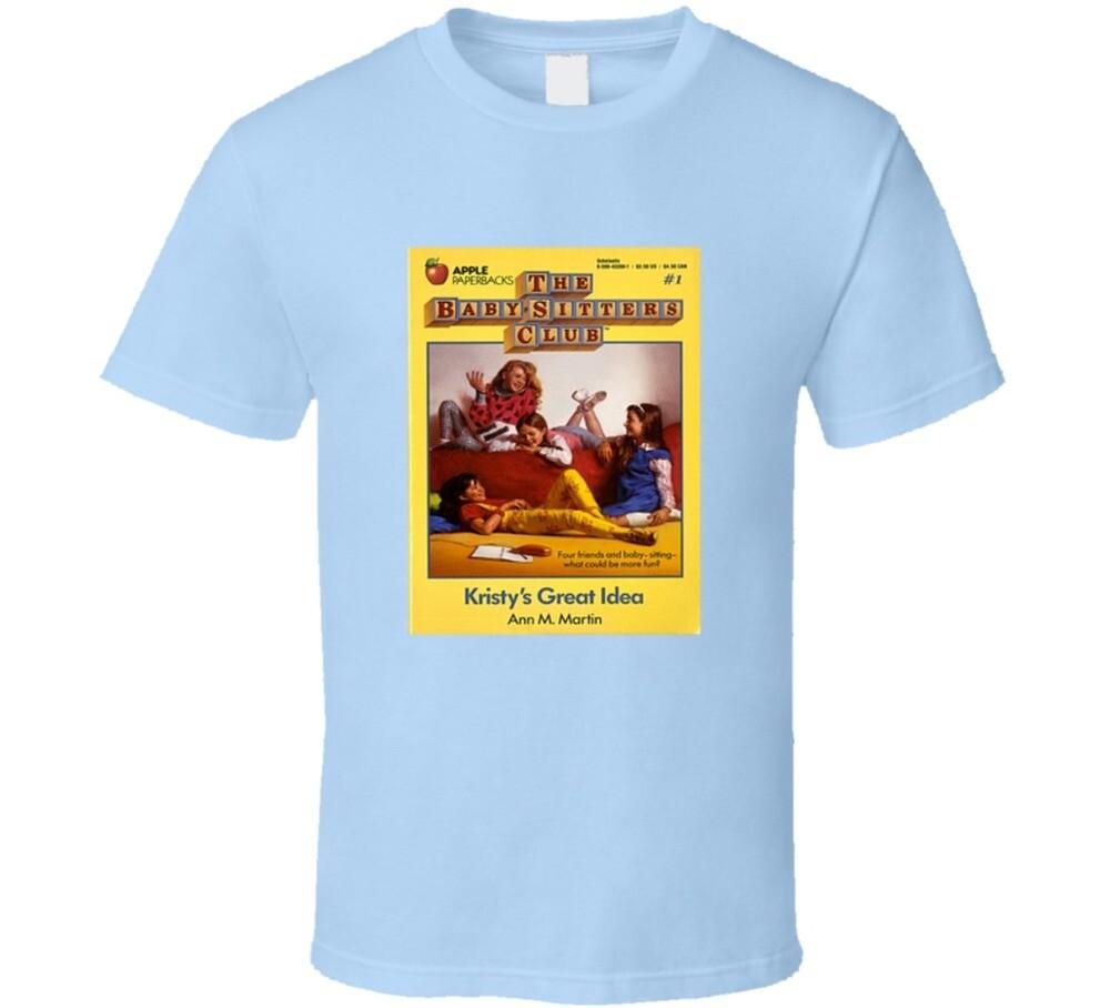 The Babysitter s Club Book Cover Tee Retro Teen Books T Shirt Unisex T-Shirt S