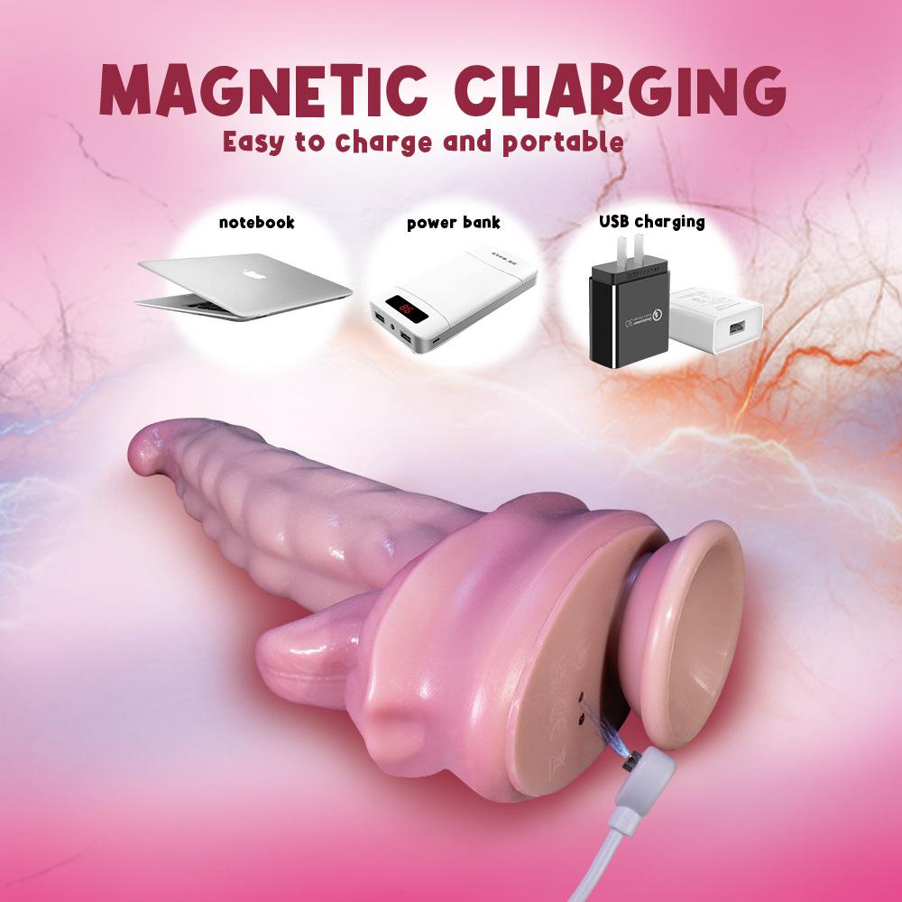 Electric Licking Tongue Toy for Women - Clit Stimulator with 10 Vibrating Modes, Oral Sex Like Experience