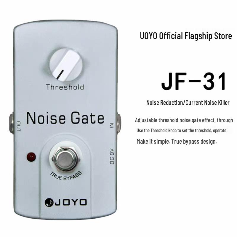 Pedal de Efeitos Overdrive & Distorção Analógico/Digital Série JF da JOYO