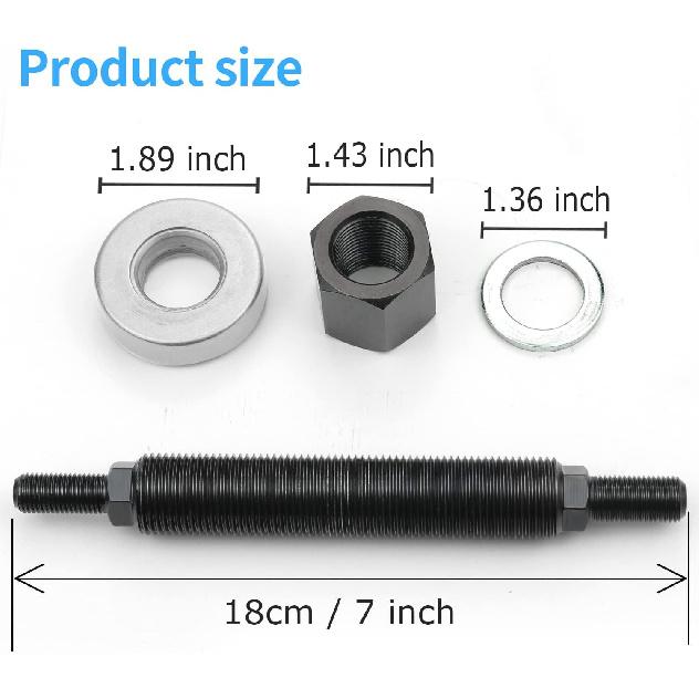 66515 Harmonic Balancer Tallation Tool Compatible With Chevy 350 SBC BBC Cranks