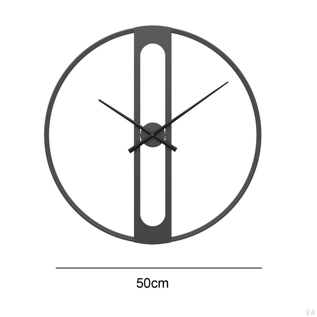 50cm Round Wall Clock for Indoor - Timepiece Dining Room And Office