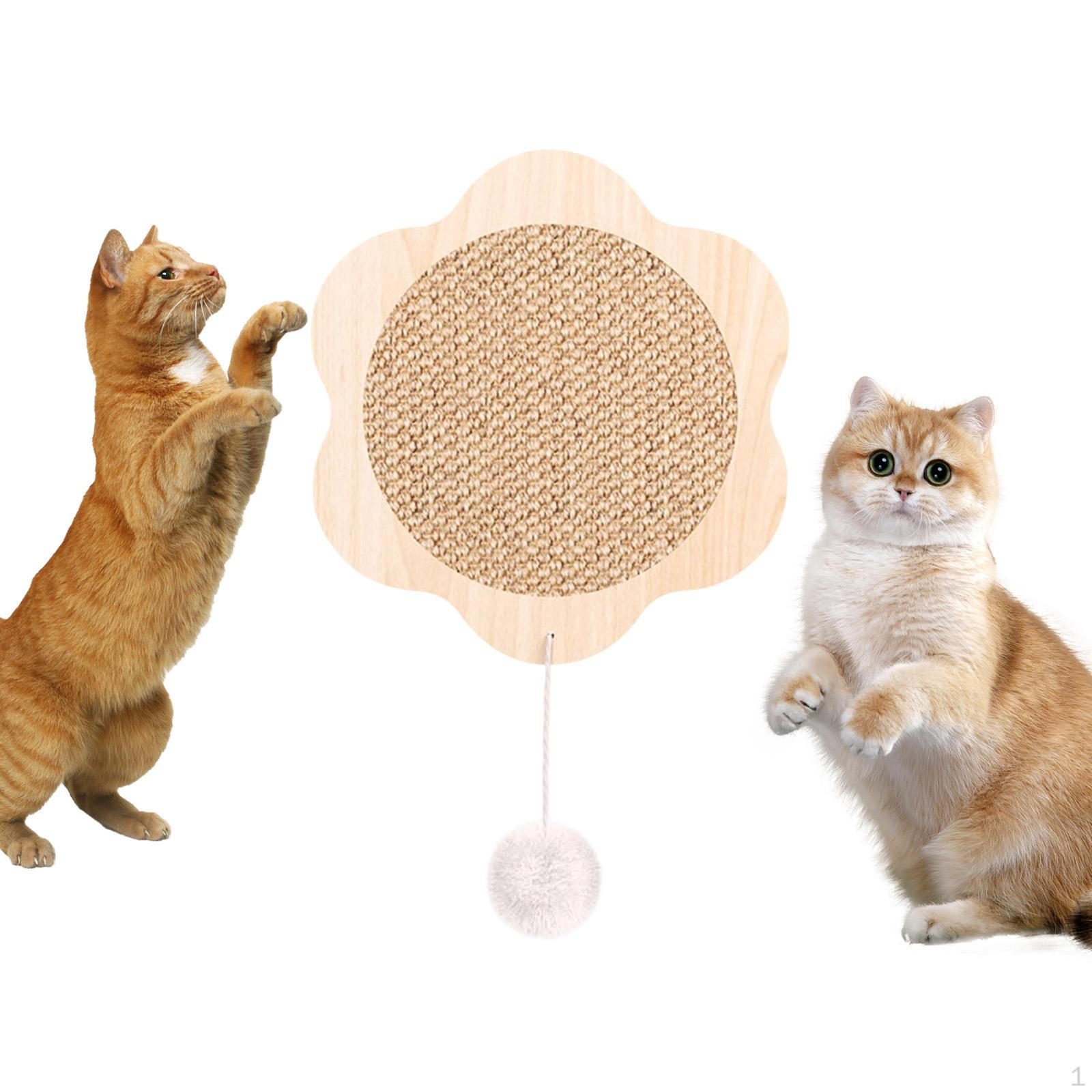 

Cat Scratcher Mat Sisal Scratching Pad Training for Indoor Cats Pet Toy Playing Claws Grinding