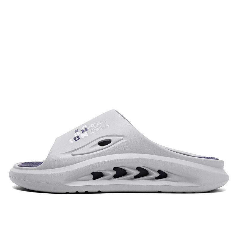 

Чоловічі тапочки, літні нові кольори, великий розмір, товсті босоніжки, порожнисті зручні повсякденні пляжні туфлі, чоловіча мода 48 чорний