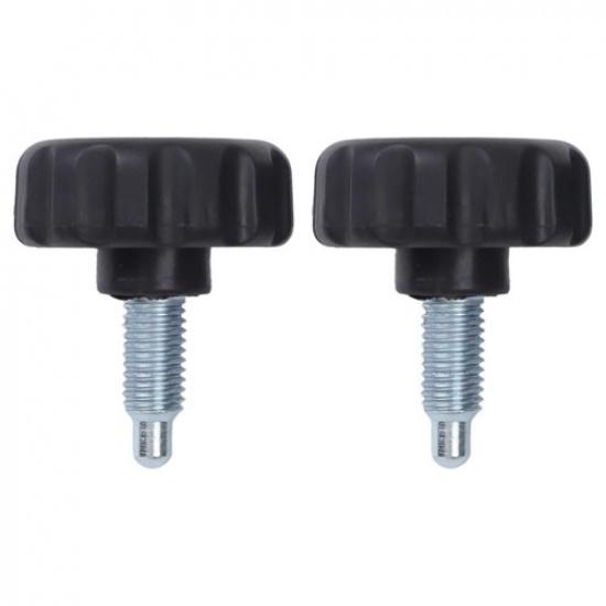 Tightening Accessories Set of Two Rotary Knobs for Fitness Gear Size 12x1 75