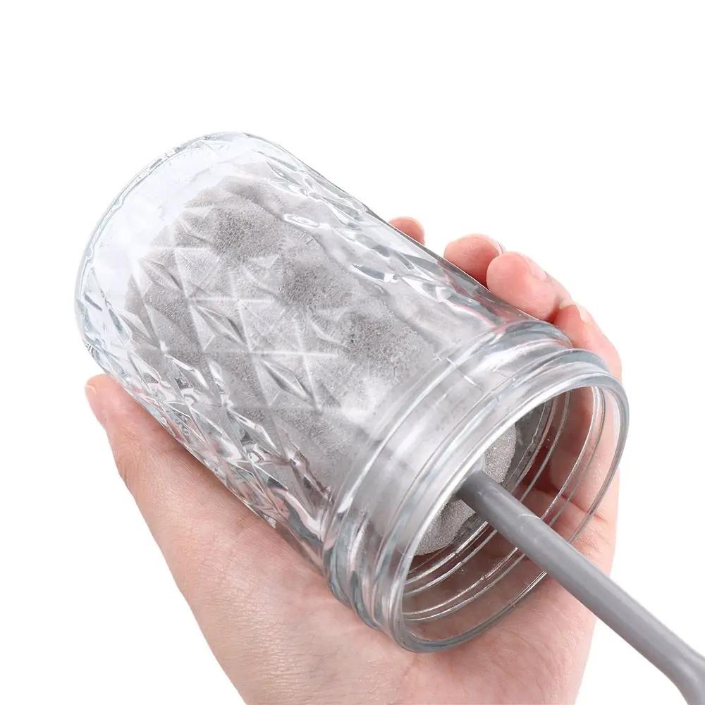 Practical Long Handle Sponge Bar Tool Bottle for Glass Cup Cleaning Brush Cleaning Tools Cup Brush Kitchen Gadgets