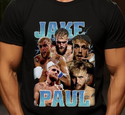 Jake Paul Collage HOT NEW Black T-shirt Unisex All Sizes JJ4847 Unisex T-Shirt