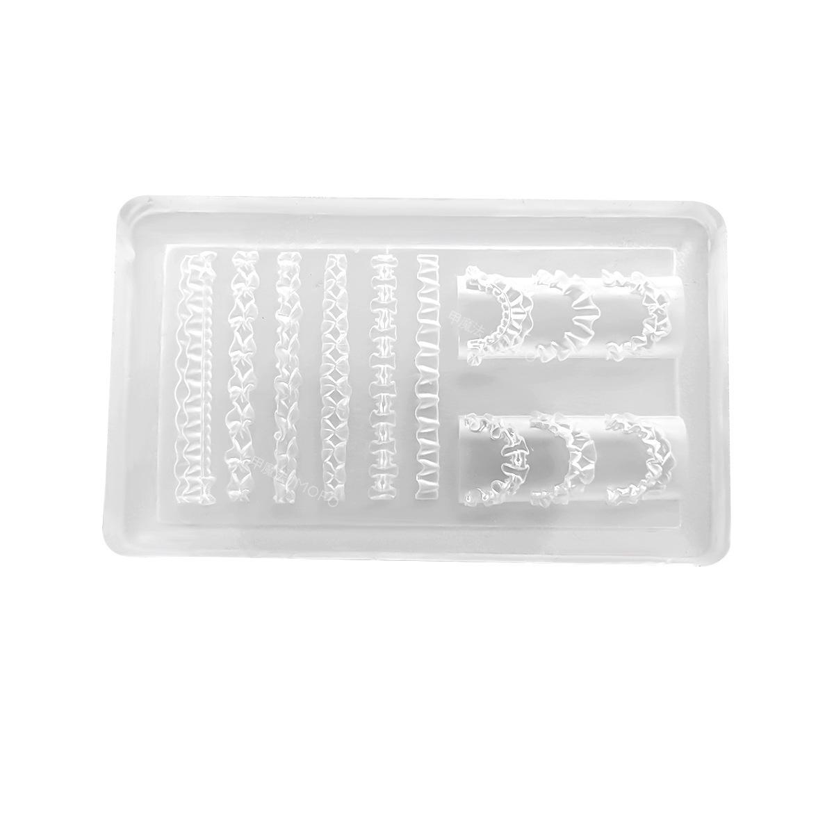 3D Lace Floral Silicone Mold for Nail Art