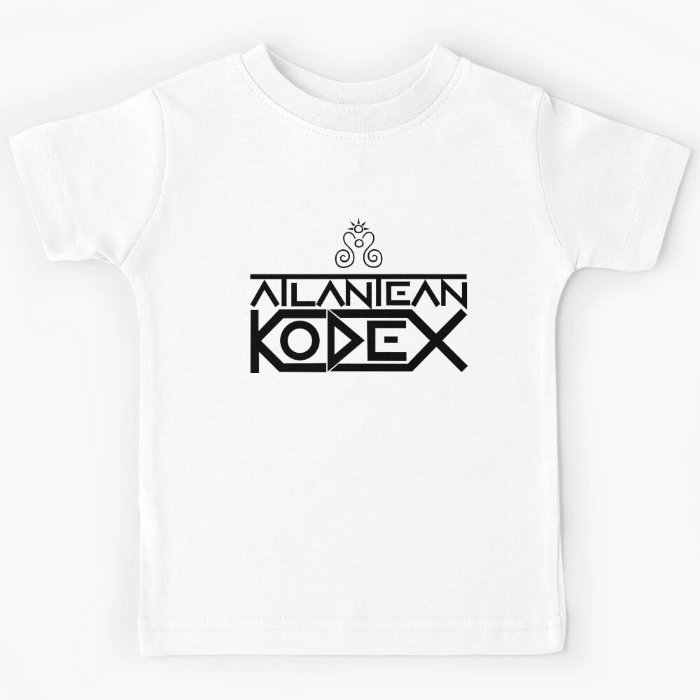 Atlantean Kodex Rock Band Germany - Black Version Kids T-Shirt 150