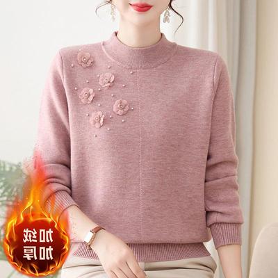 Stilvoller Strickpullover für Frauen mittleren Alters: Warme Winter-Basisschicht
