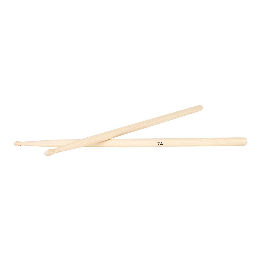 7A Drumsticks for Adults Kids Non-slip Classic Wooden Drum Sticks Light Durable Concert Percussion Accessories Gifts