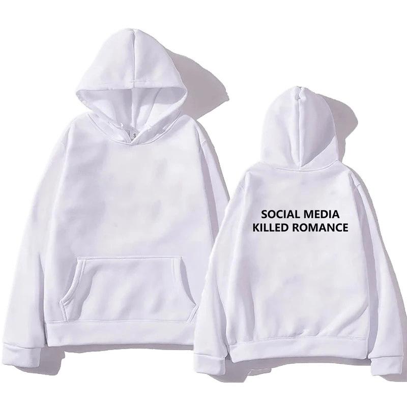 Letter Print Graphic Printing Sweatshirts for Fans Casual Long Sleeve Men/Women Clothing