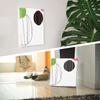 Art Deli Poster Panel, Japanese Modern Style, 15cm x 15cm, Made in Japan, Lightweight Fabric, pat-0034-S
