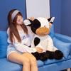 Bello 25CM-70CM Huggable Peluche Mucca Giocattolo Adorabile Bovino Peluche Animali di Peluche Bovino Morbido Bambola Giocattoli per Bambini Regalo di Compleanno per Bambini