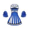 Kids Cheerleading Uniform Girls Dance Performance Dress Cute Sports Meet Outfit