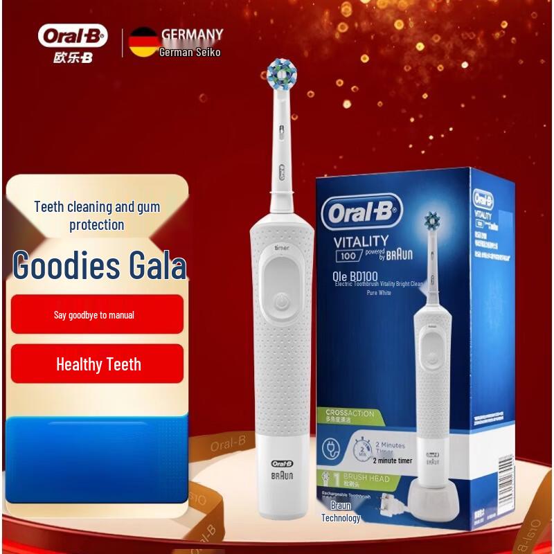 

Oral-B D100 Rechargeable Electric Toothbrush