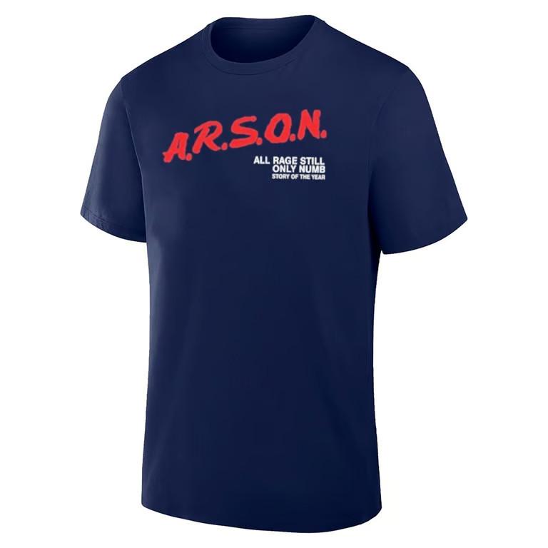 A.R.S.O.N. All Rage Still Only Numb Story of the Year Shirt Unisex T-Shirt XL