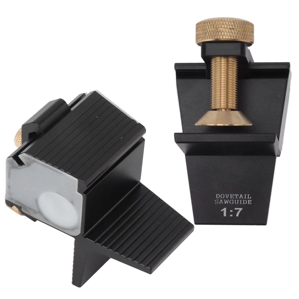 Woodworking Dovetail Magnetic Saw 1:7 Accuracy Cutting Aluminum Alloy Wood Joints Guide Gauge